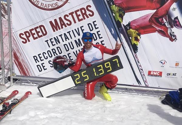 Bastien Montes voló a 251,397 km/hora en los Speed Masters 2017 de Vars