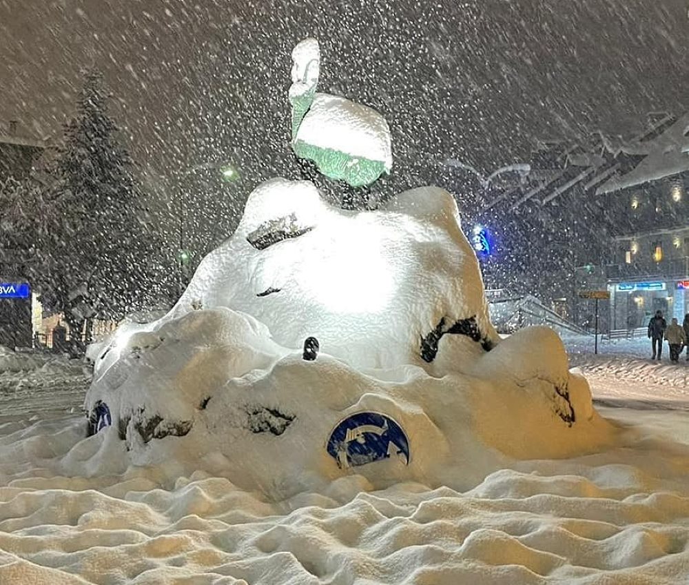 Las mejores imágenes de la gran nevada de este inicio de puente de la Inmaculada