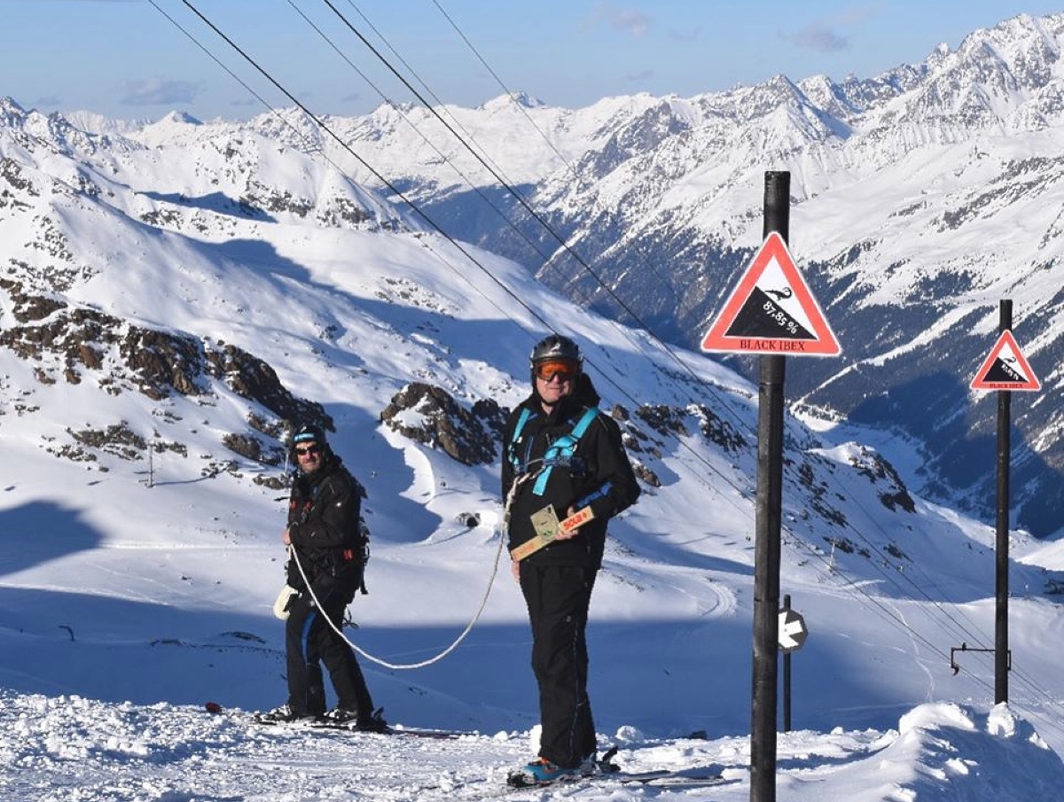 Si te gustan las negras, Austria acaba de abrir la pista más empinada de Europa con 41 grados