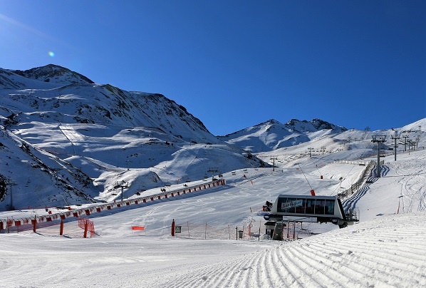 Pistas de Boí Taüll desde el Pla 