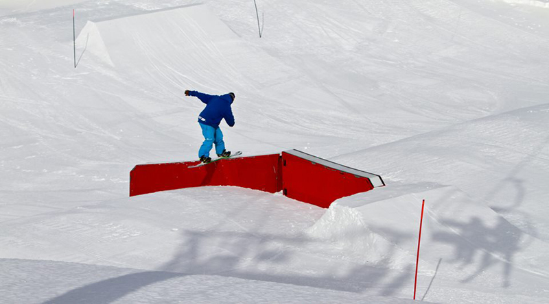 Todo a punto para el Boí Taüll Freexperience Snowpark