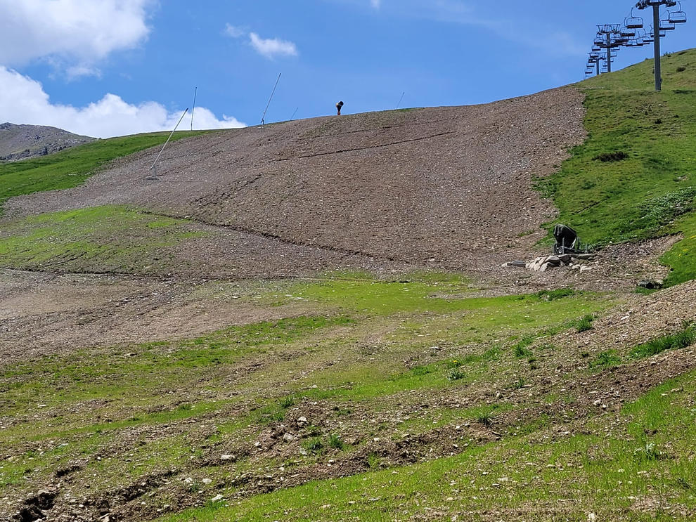 Boí Taüll prepara sus pistas para necesitar menos nieve para esquiar