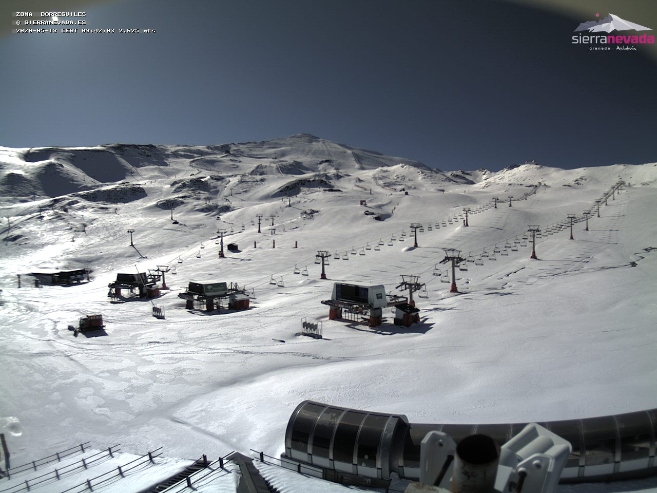 Espectaculares fotos de Sierra Nevada en pleno mayo después de la nevada