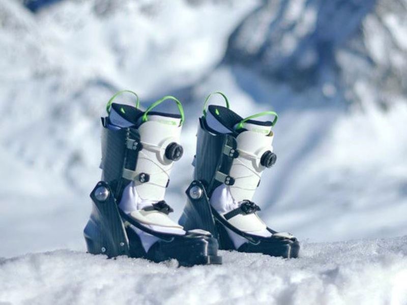 Nuevas botas para esquiar... y pasear por la calle