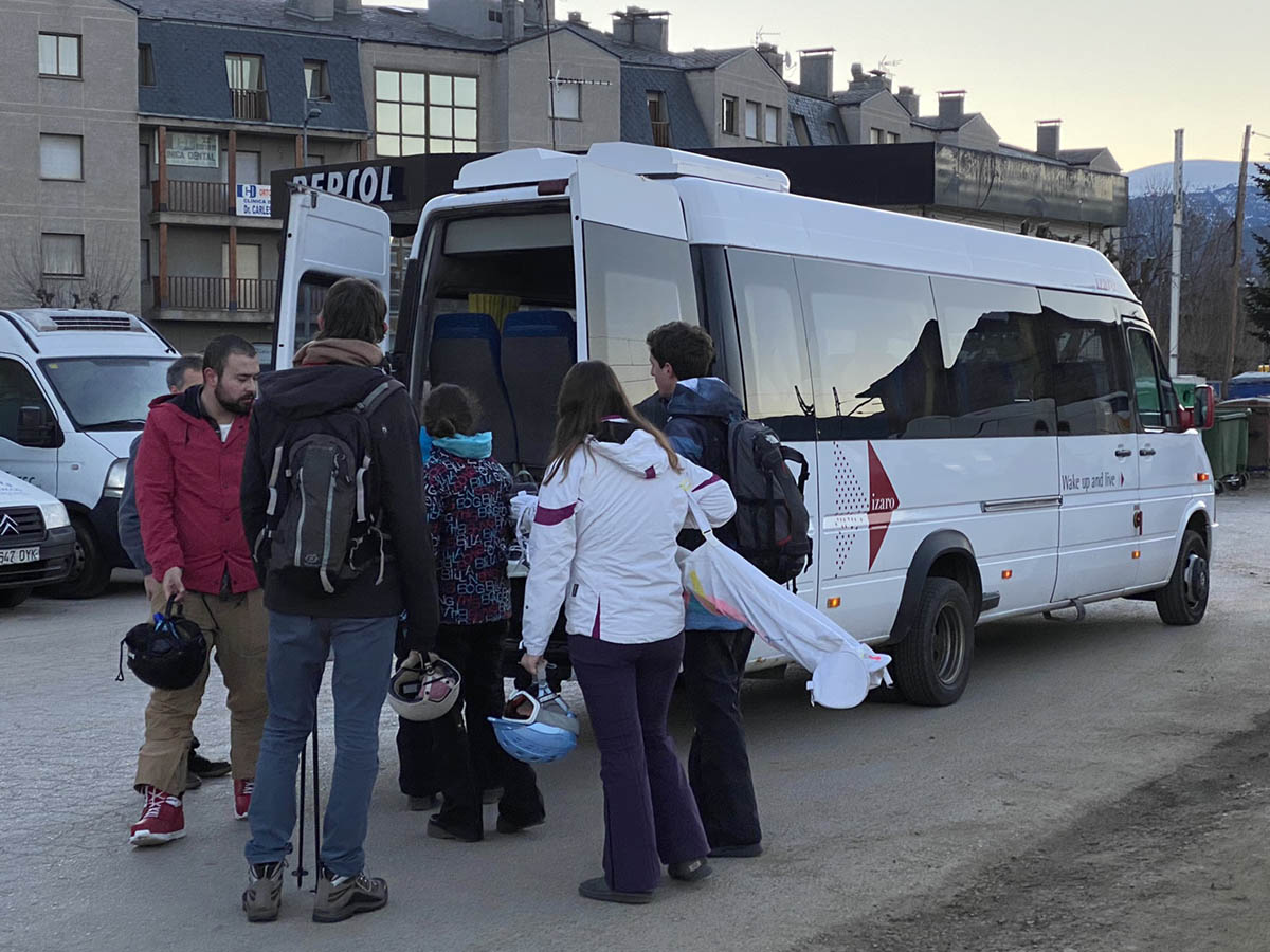 El "Bus Blanc" de la Cerdanya, una opción poco conocida para subir a pistas