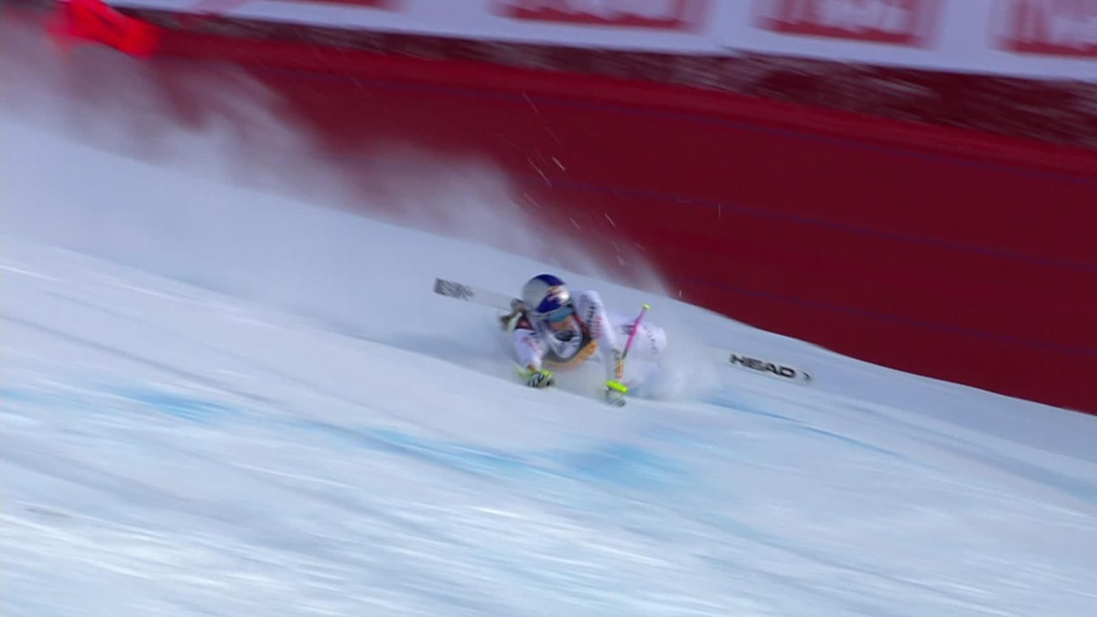 Vídeo de la caída de Lindsey Vonn en el último supergigante de su carrera