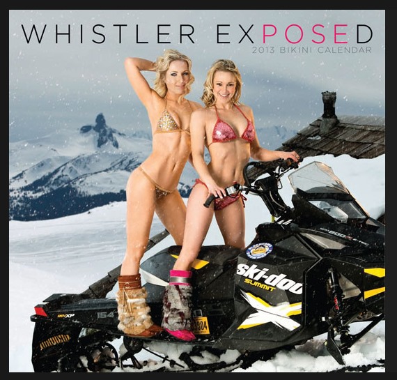 Whistler Exposed Bikini Calendar 2014: bonitas chicas en un bonito lugar