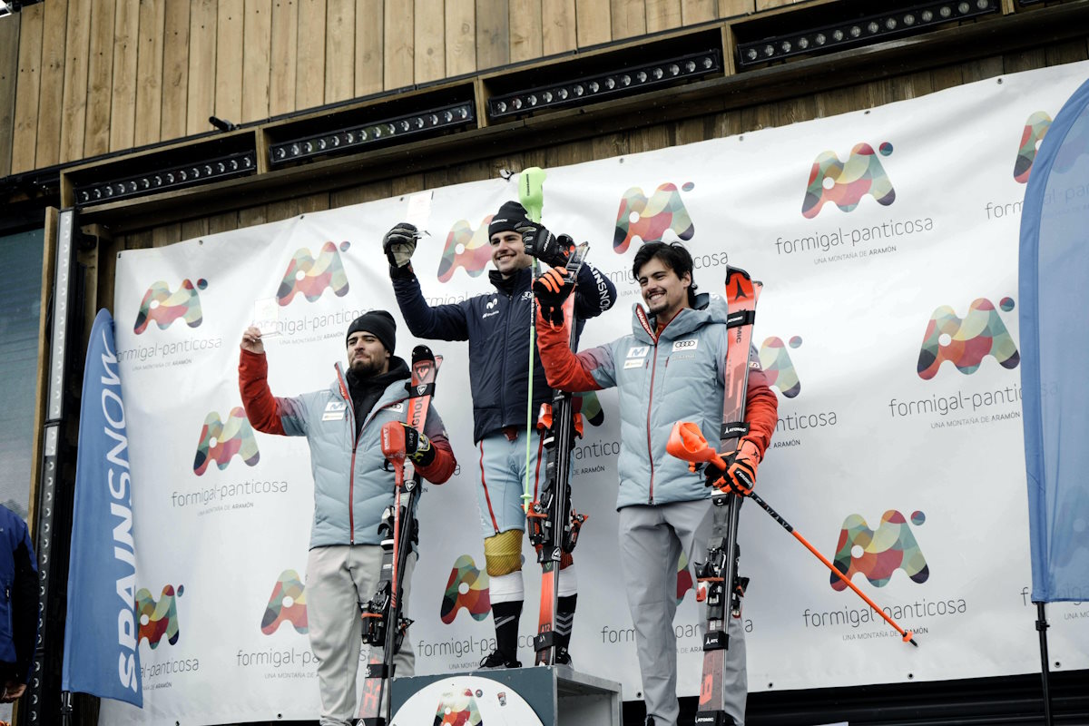 Albert Ortega y Blanca Bagaria se coronan campeones absolutos de GS en Formigal