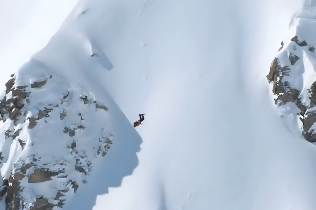 La increíble línea de Candide Thovex que marcó el invierno en Tignes