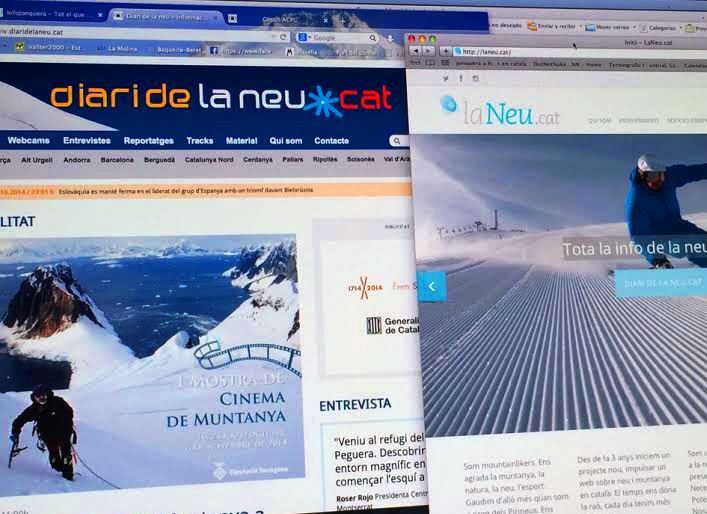 Unión de los digitales "Laneu.cat" y "diaridelaneu.cat"