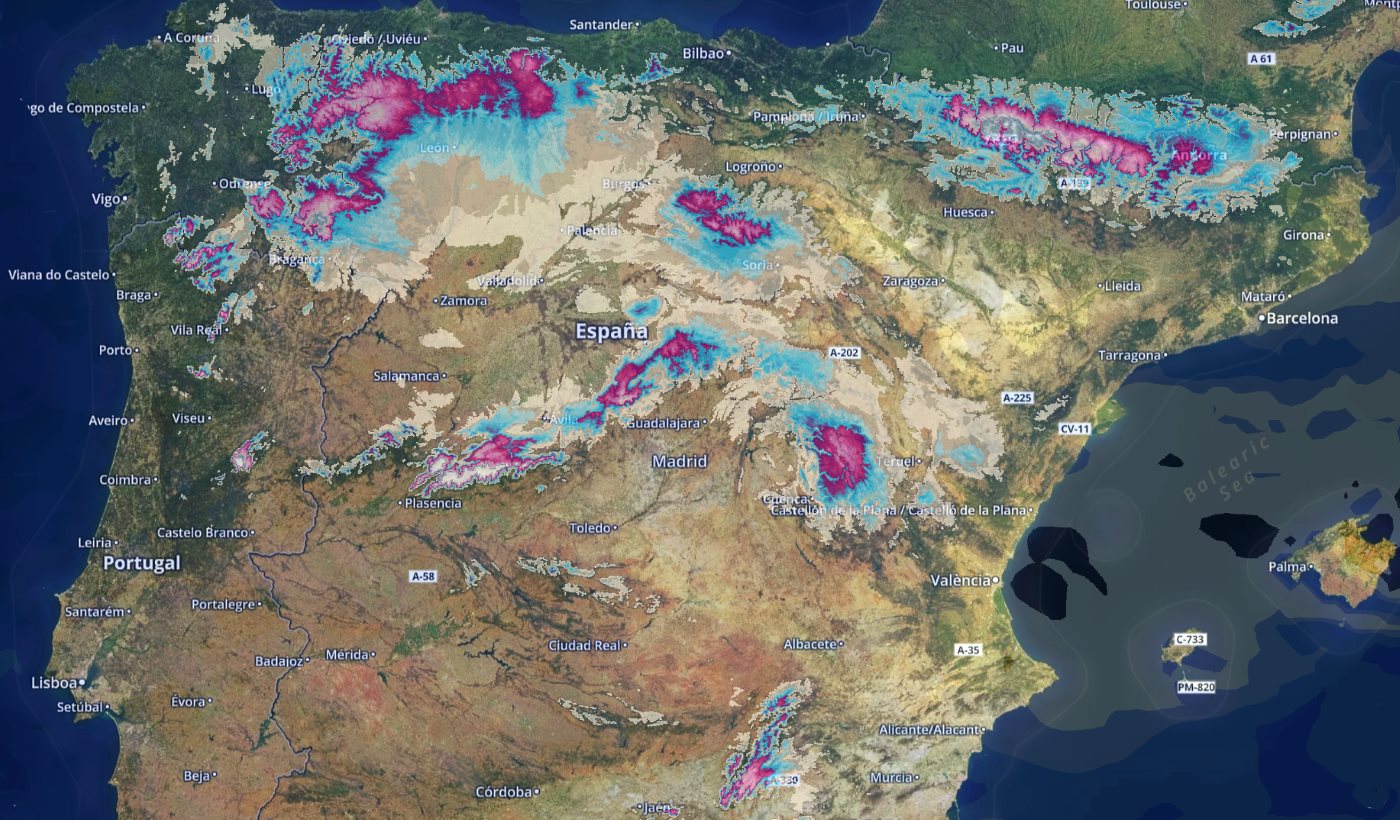 Previsión Meteo Fin de de Semana: Después de la ola de frío llegan más nevadas en montaña