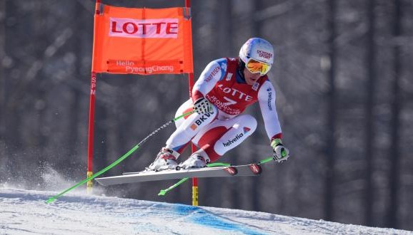 Carlo Janka domina con mano de hierro el supergigante de Jeongseon