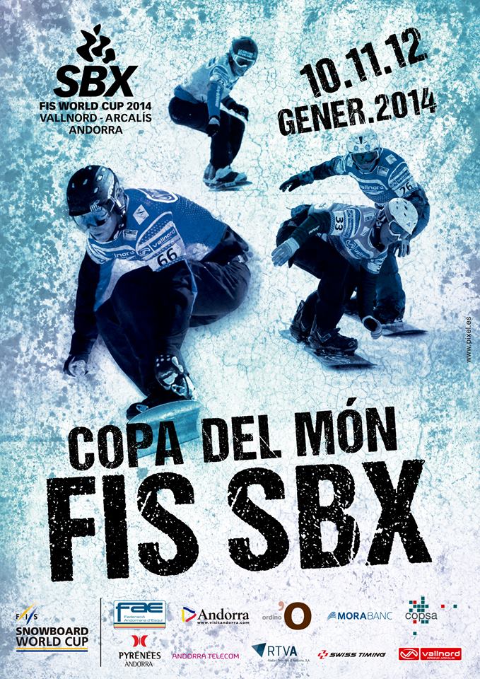 Vallnord-Arcalís acogerá dos pruebas de la Copa del Mundo FIS de snowboard cross 