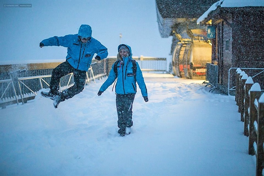 La estaciones del Grupo N´PY reciben hasta 70 cm de nieve en polvo en las últimas horas