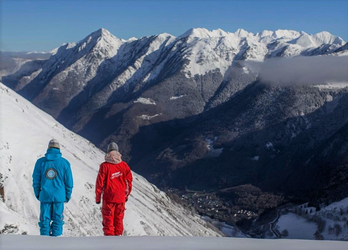 Cauterets el día de su inauguración de la temporada 2015/16