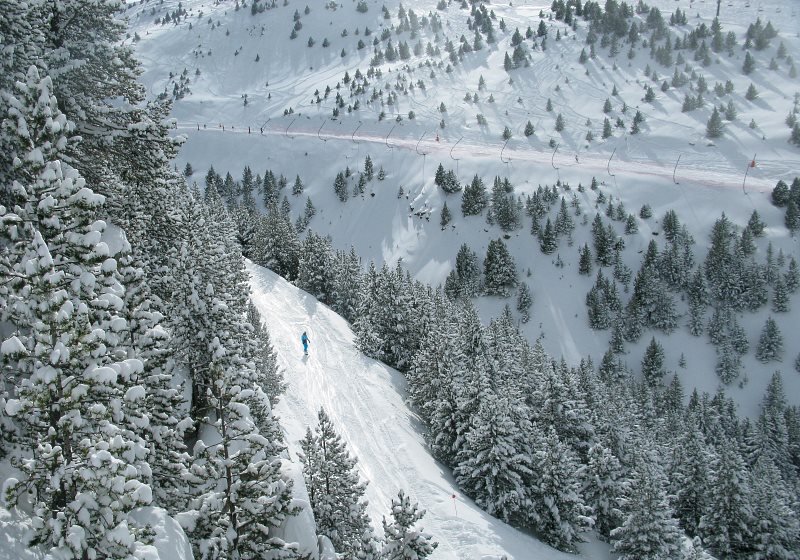 La nevada deja hasta 50 centímetros en Formigal y 40 en Cerler