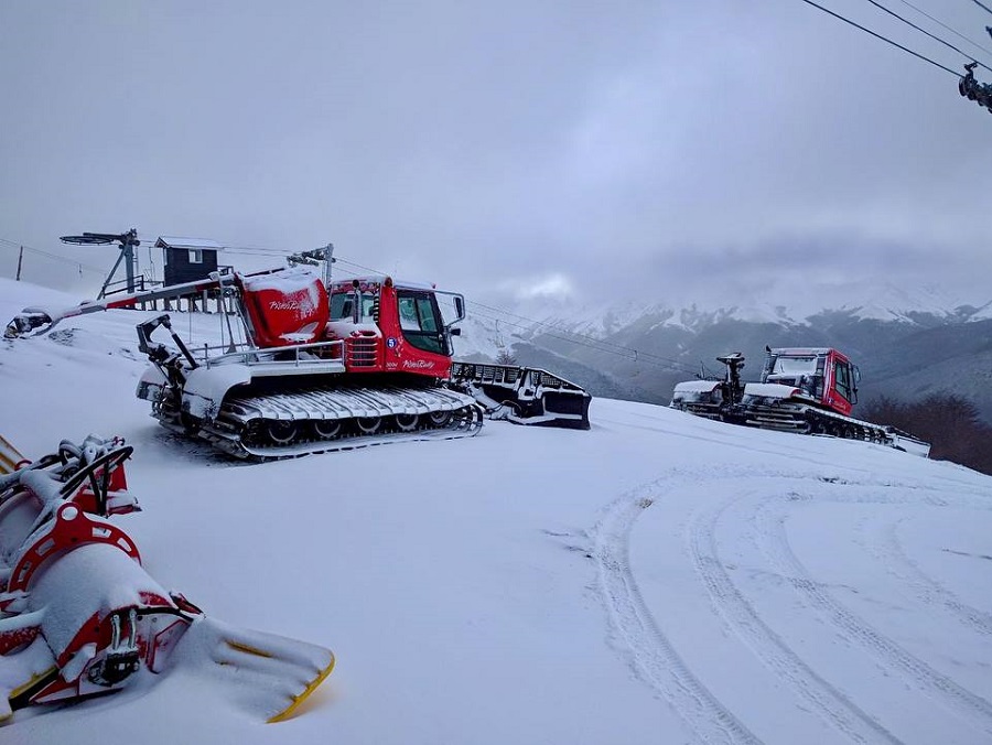 Se adelanta el invierno en el Hemisferio Sur y las estaciones de Argentina están a punto de nieve