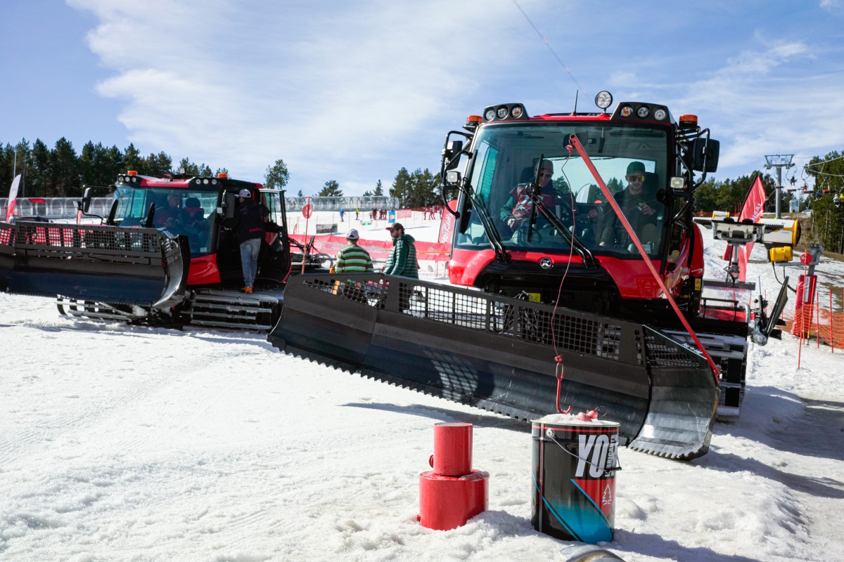 Pal Arinsal acoge el Challenge PistenBully, la prueba de los especialistas de las ratracs