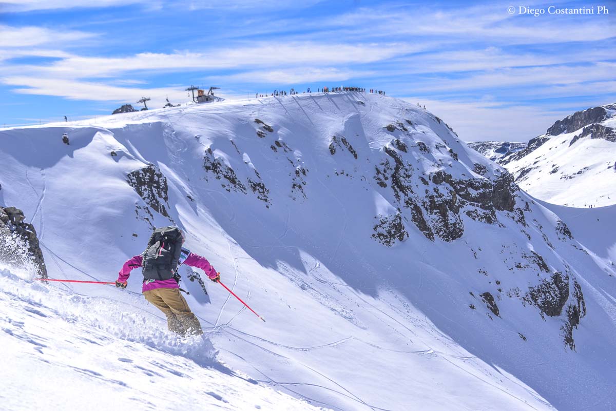 Chapelco recibió en su mejor escenario fuera pistas el Freeride World Qualifier 2018