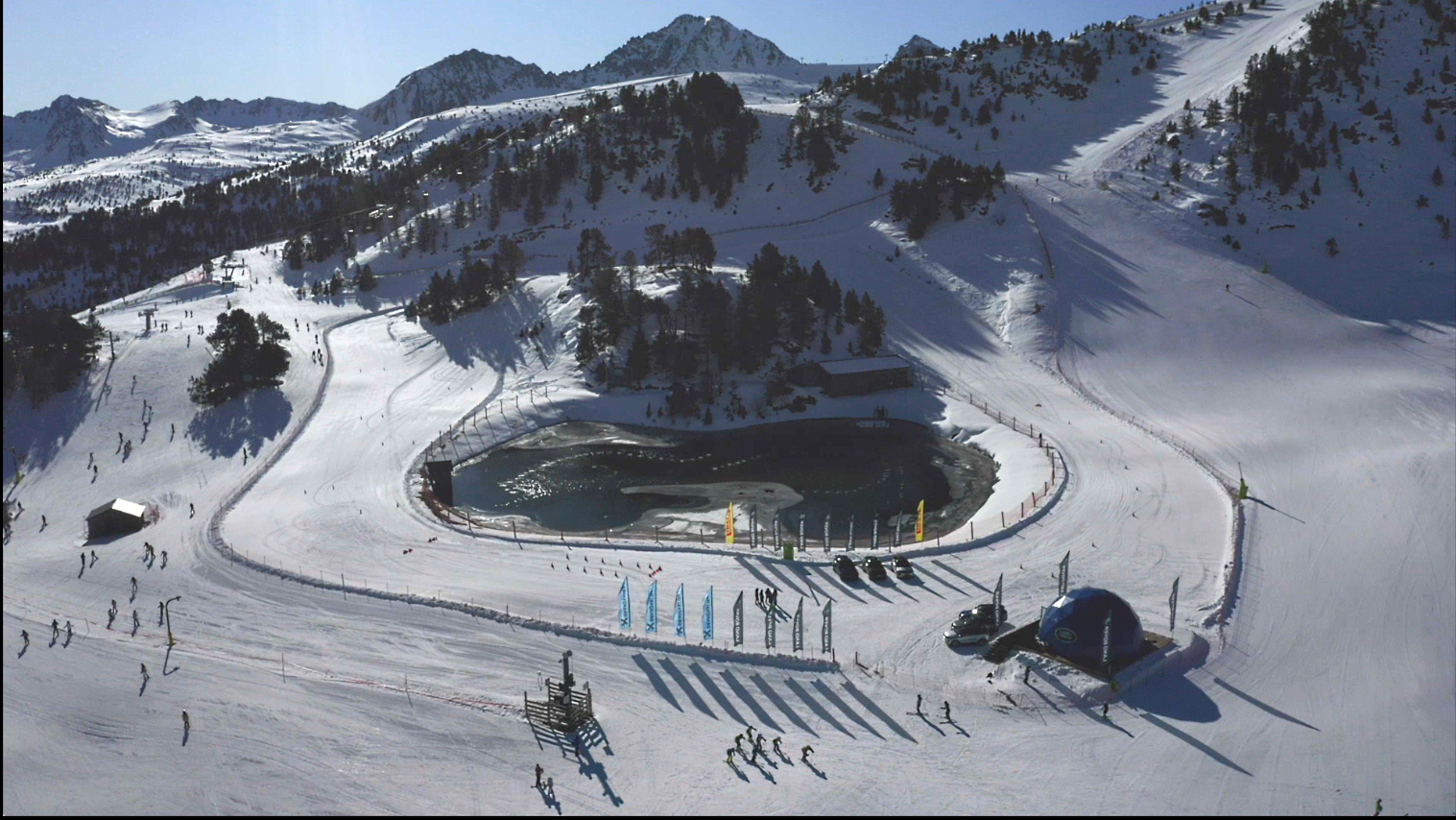 Grandvalira garantiza la continuidad del circuito de conducción sobre nieve