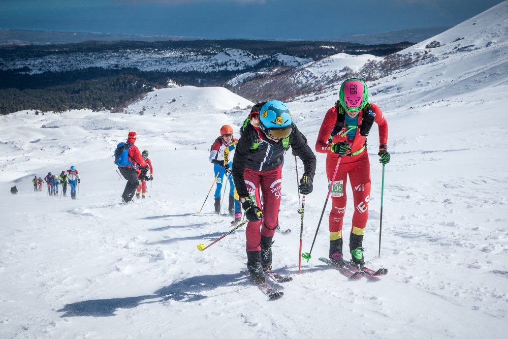 Clàudia Galicia se consolida en el top5 de los campeonatos de Europa de Skimo