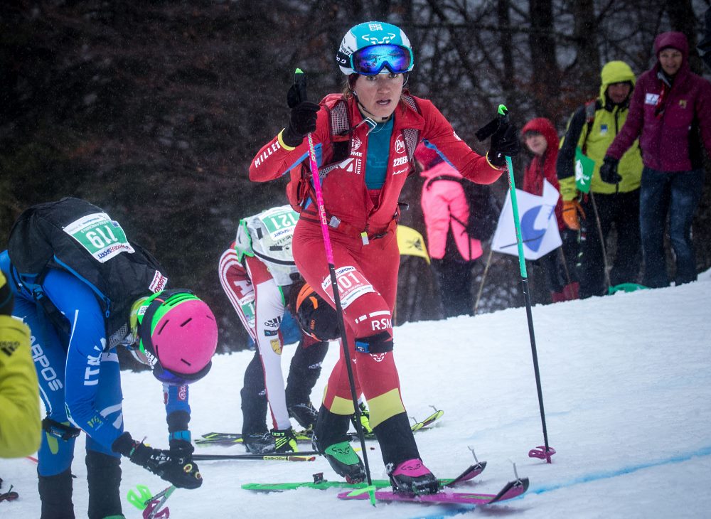 Una fantástica Clàudia Galicia se adjudica el oro en la prueba de esprint del Mundial