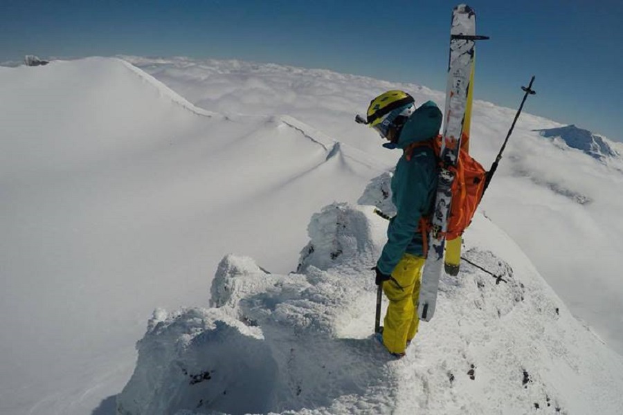 Muere en un volcán de Chile el freerider francés Pierre Colonge