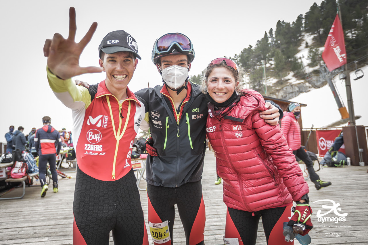 Los corredores de Suiza e Italia, protagonistas en Arinsal en la prueba Relay Race