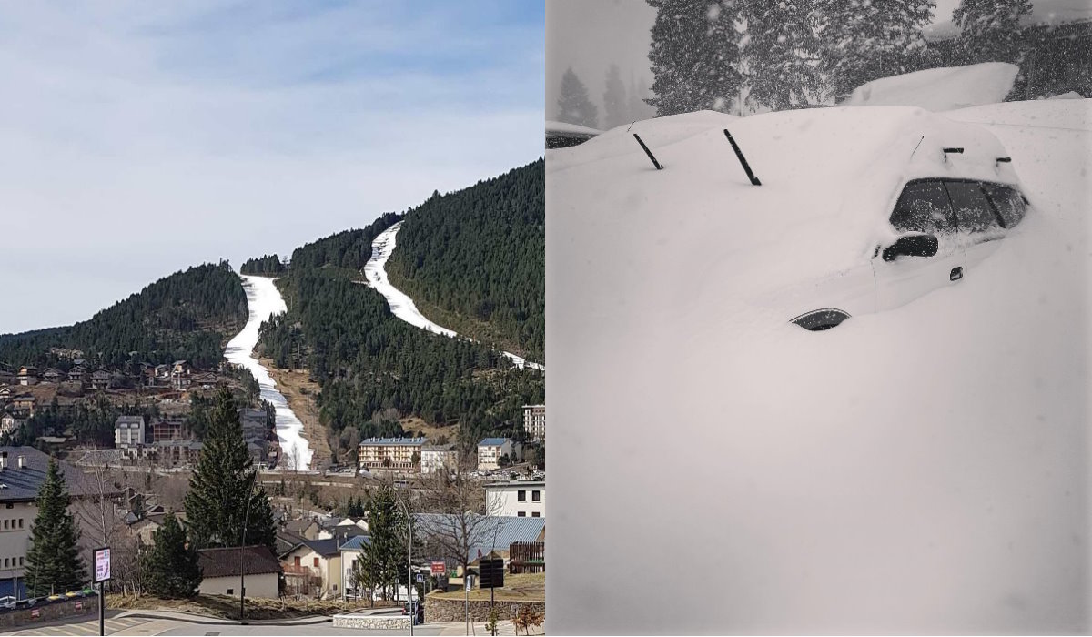 ¿Dónde está la nieve?