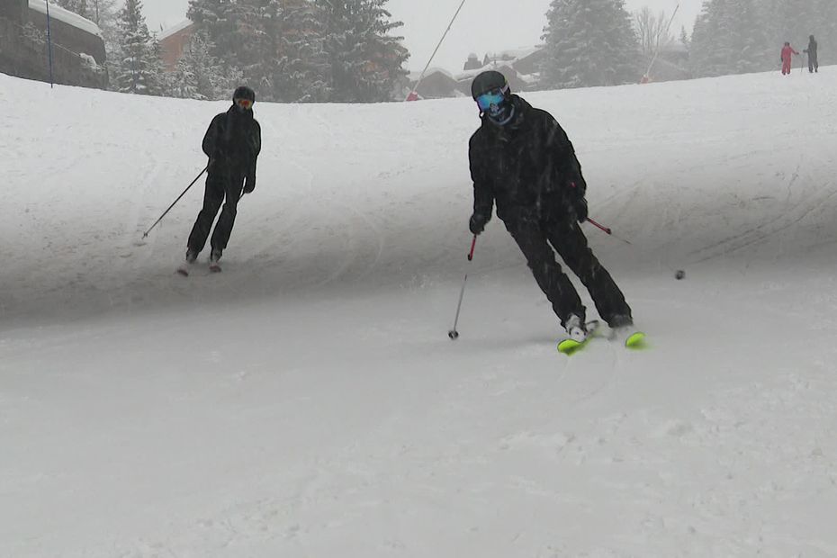 Courchevel consigue abrir una pista de esquí alpino evitando el cierre de los remontes