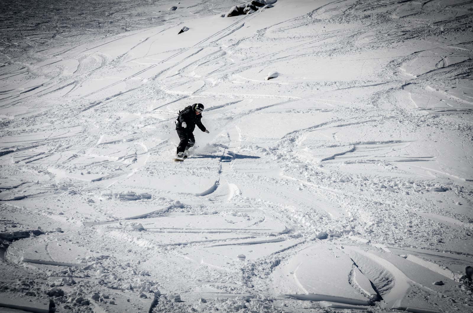 freeride en nevados de chillan