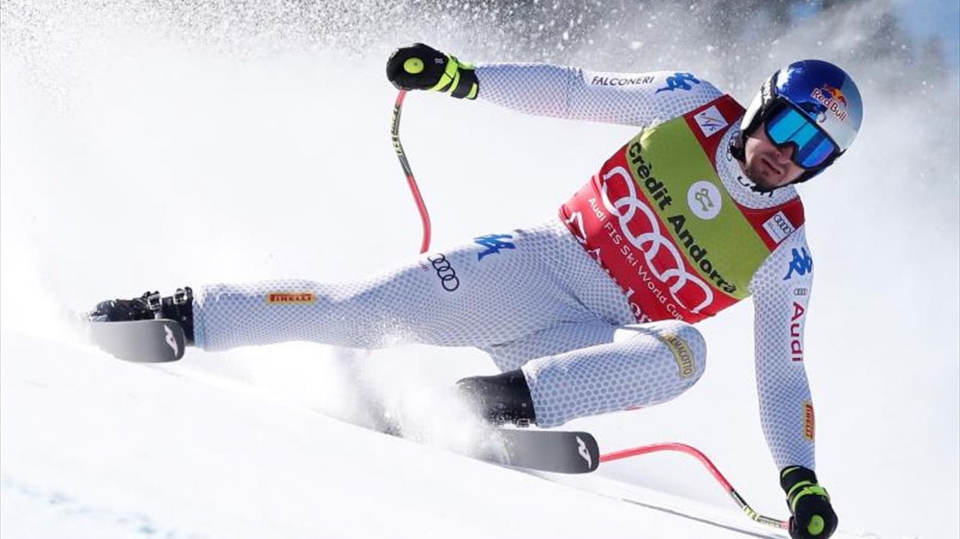 Dominik Paris gana dos descensos en dos días y recital de Mikaela Shiffrin en gigante