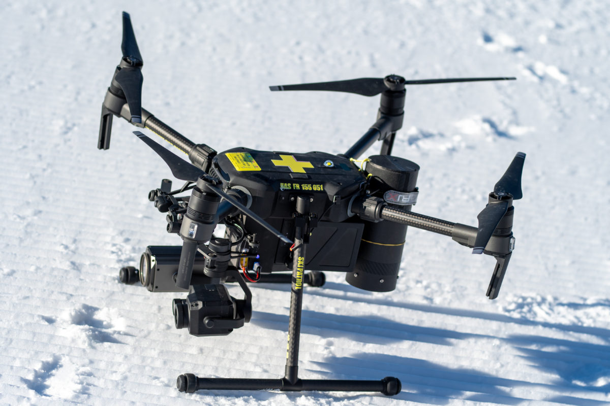 Los 3 Valles utilizarán drones con cámara térmica y ultra-zoom para salvar vidas