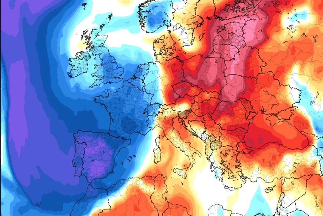 Llega el invierno de golpe con nevadas y frío debido a una borrasca de origen Polar marítimo