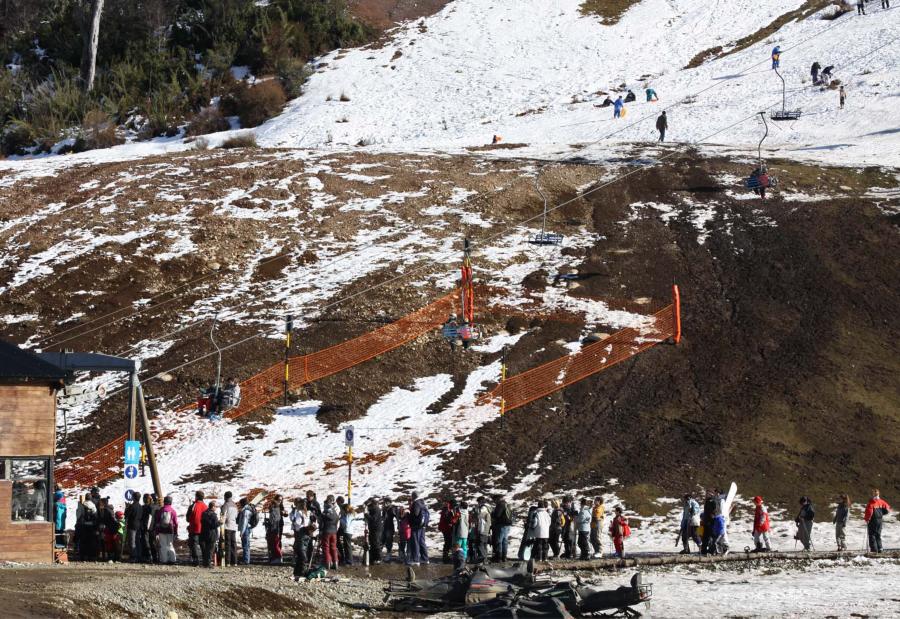 En El Bolsón se quejan de la mala temporada invernal