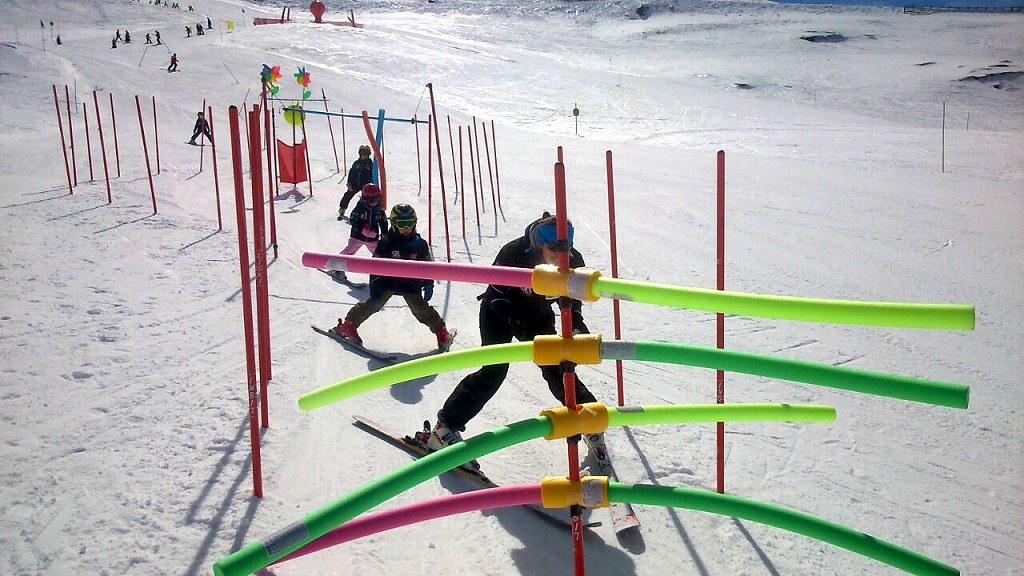 Los niños y las chicas son las protagonistas del último fin de semana de Sierra Nevada