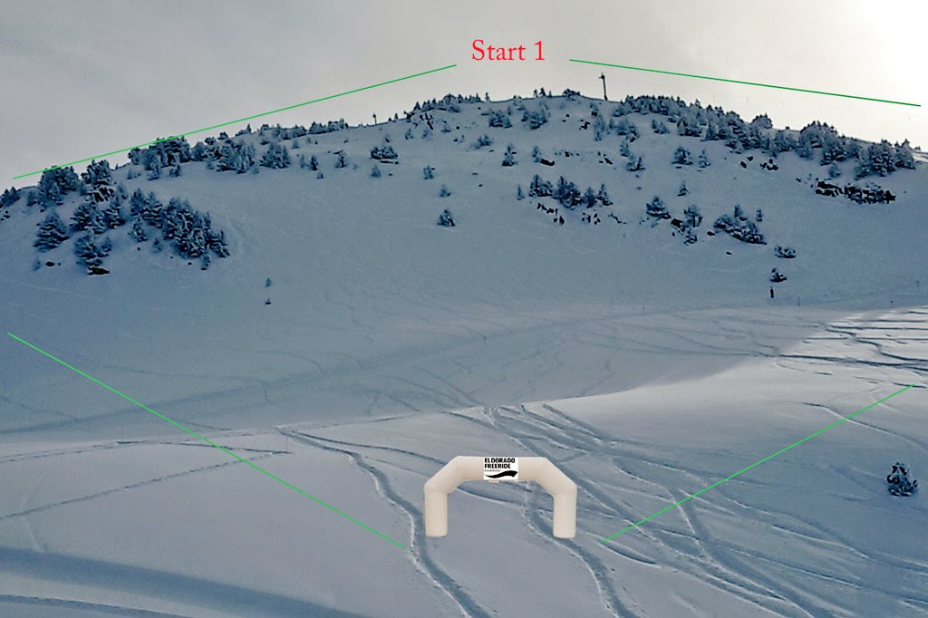 Baqueira Beret concentra las dos competiciones de ELDORADO para el domingo