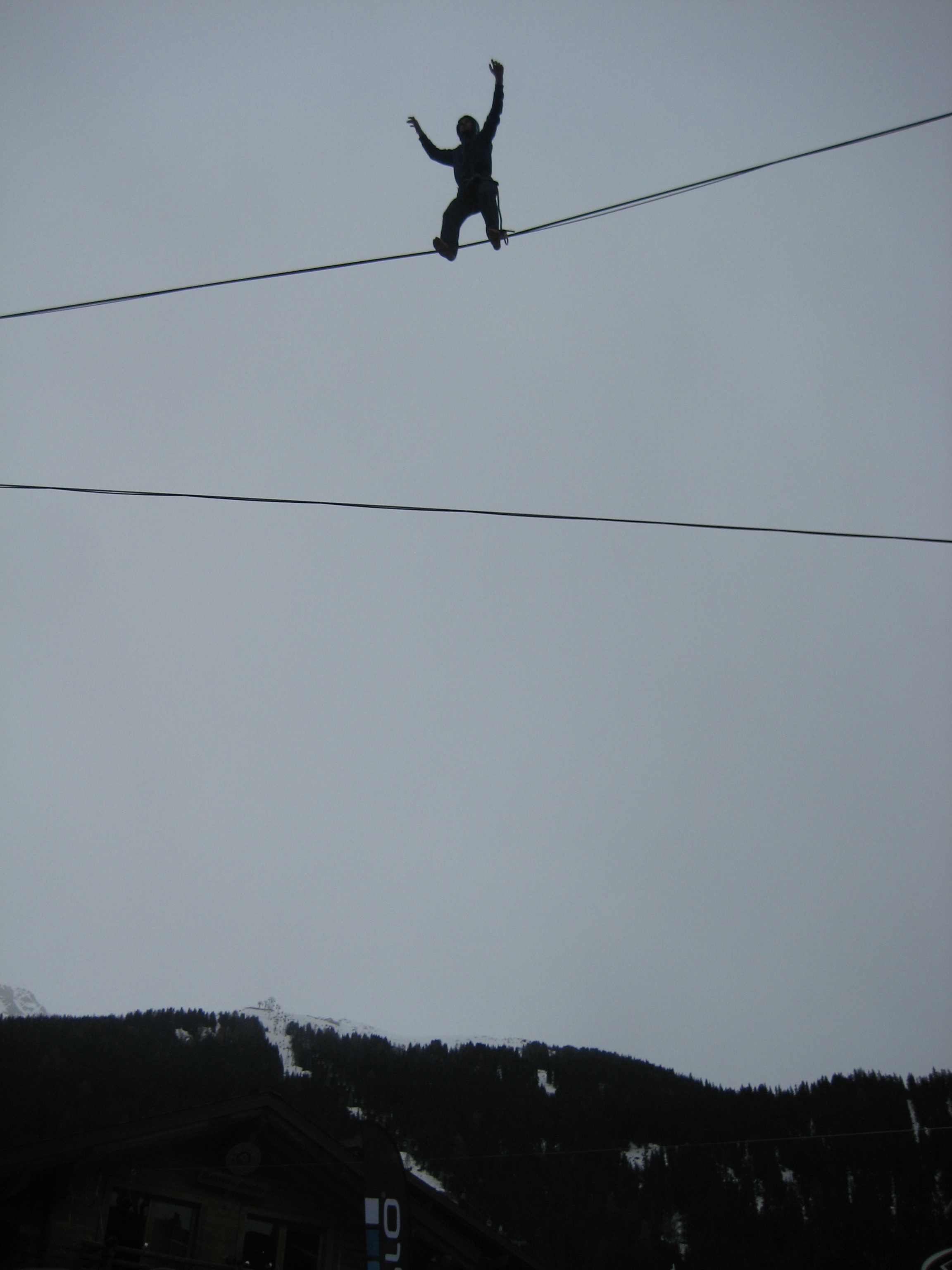 equilibristas en Verbier