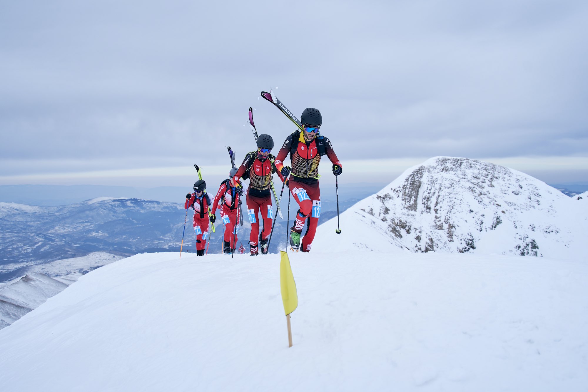 Francia e Italia dominan la prueba por equipos en los World Championships Skimo de Boí Taüll