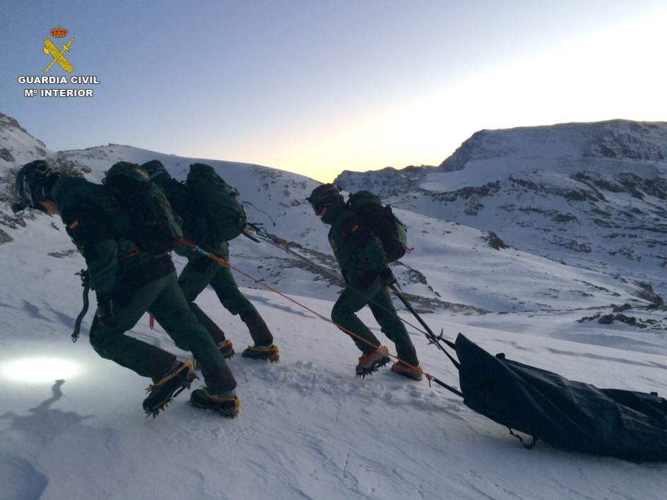 Rescatado el cadaver de la montañera desaparecida el 28 de diciembre de 2014