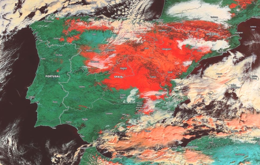 Algunas nevadas este fin de semana a la espera de un Vórtex Polar que la podría liar más adelante 