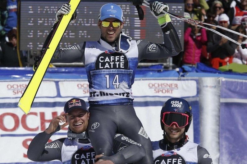 Thomas Fanara lidera el pleno de la Armada Tricolor en el Gigante de St. Moritz