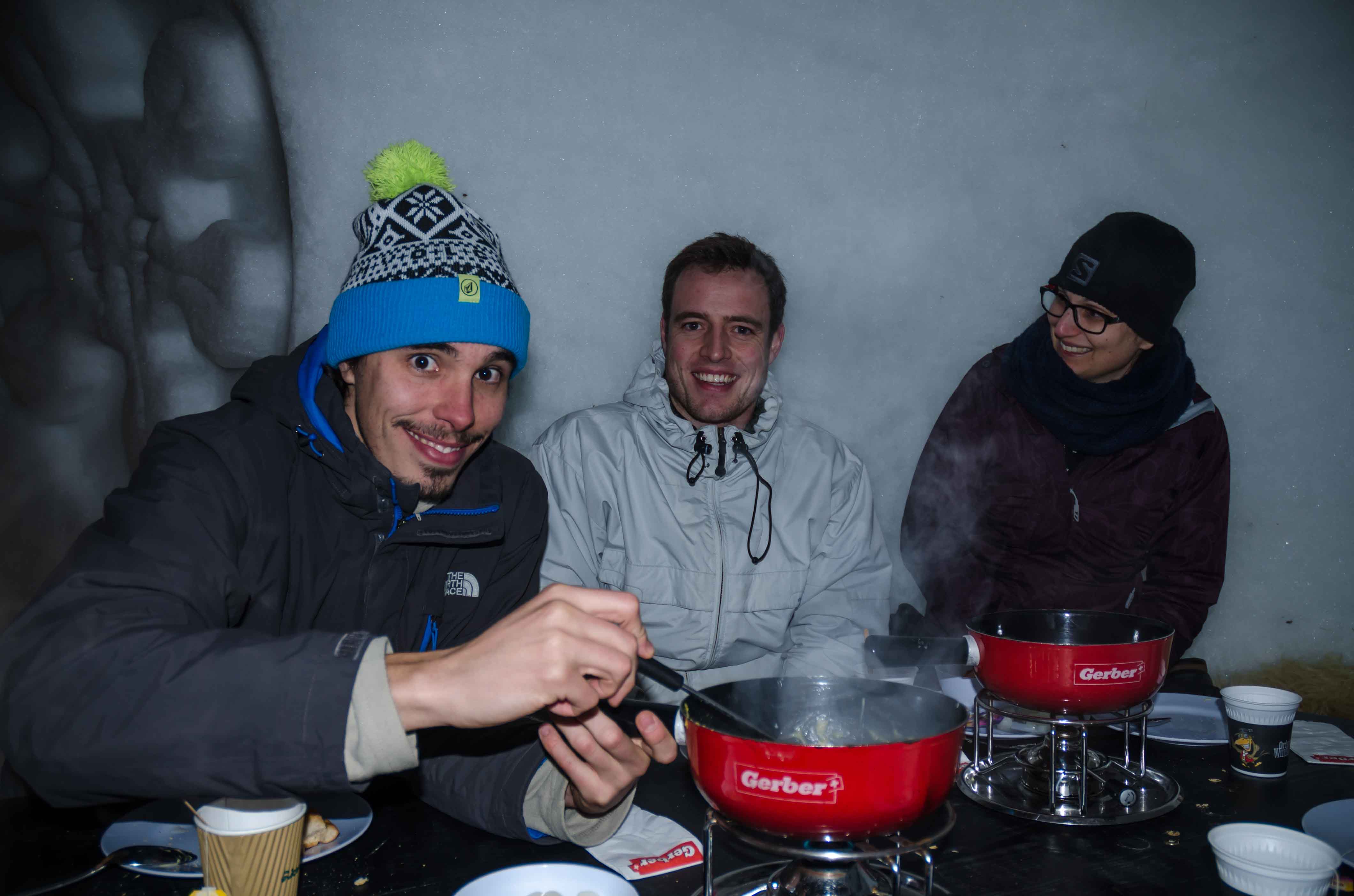 fondue en iglu engelberg