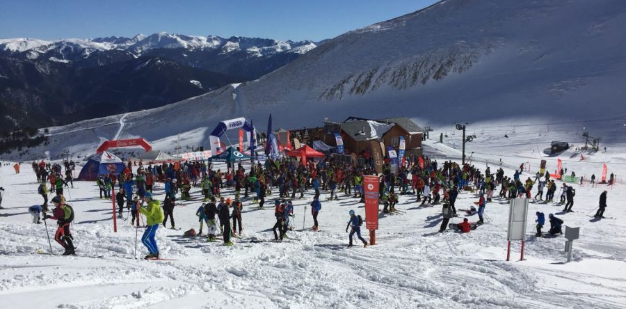 Axelle Mollaret y Anton Palzer, vencedores de la Copa del Mundo de skimo de la Font Blanca