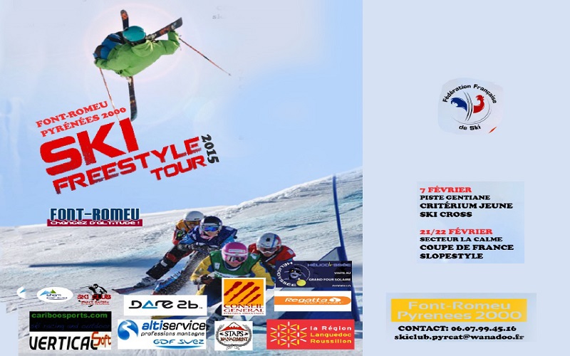 Los mejores saltadores se presentan al Freestyle Tour de Font Romeu