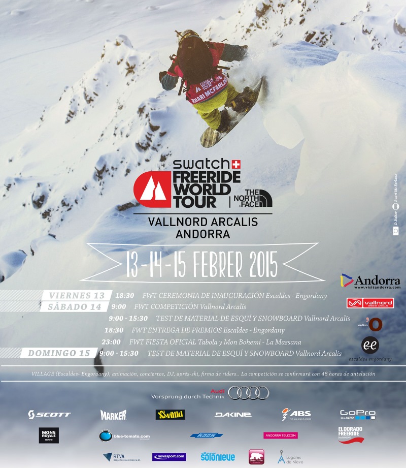 Todo a punto en Vallnord Arcalís para acoger dos pruebas del FWT