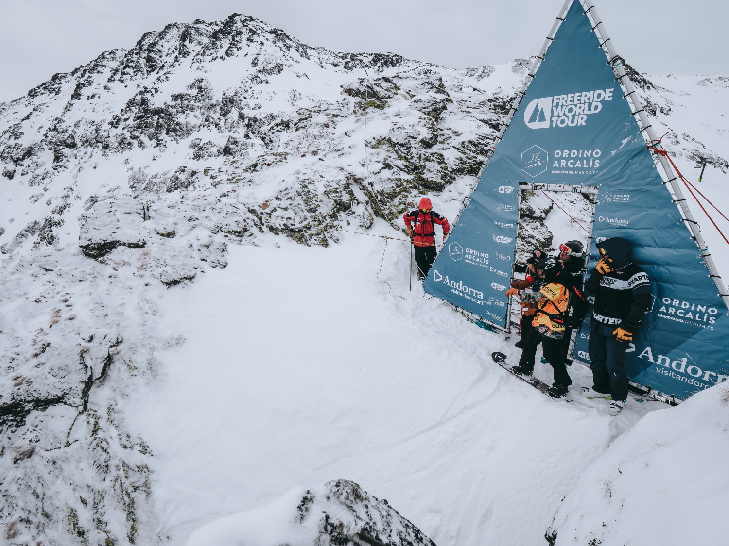 La nevada y el segundo puesto de Núria Castán ponen la guinda del FWT Ordino Arcalís 