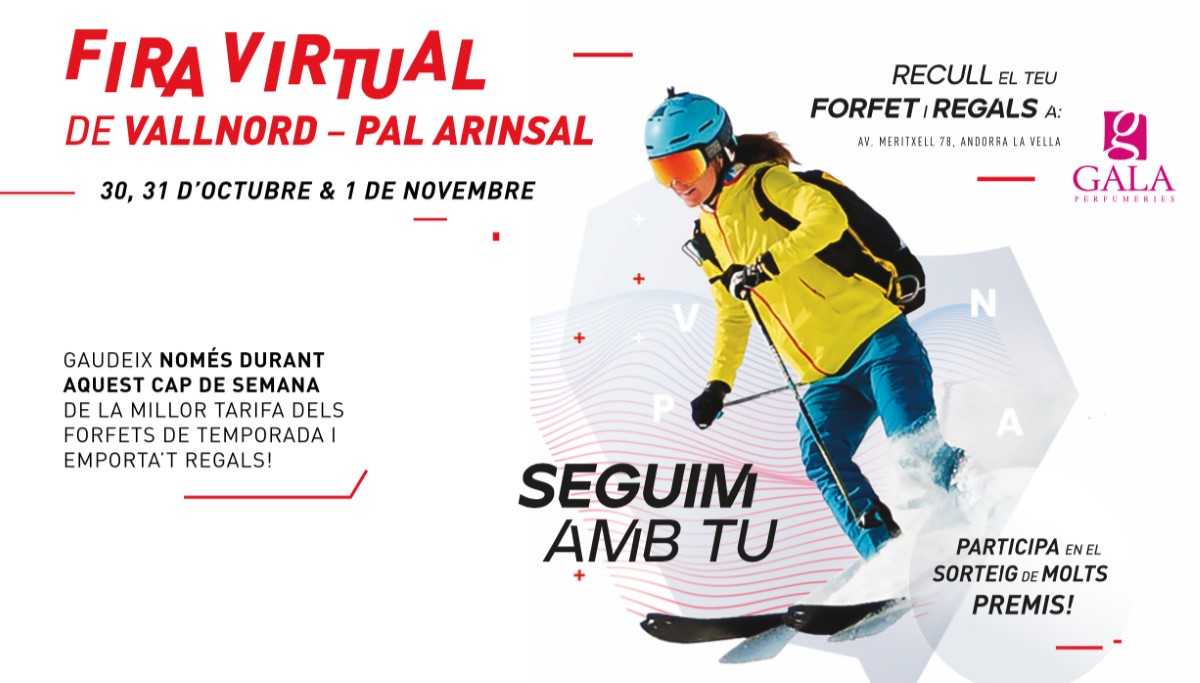 Vallnord – Pal Arinsal pondrá a la venta los forfaits de temporada en una feria virtual