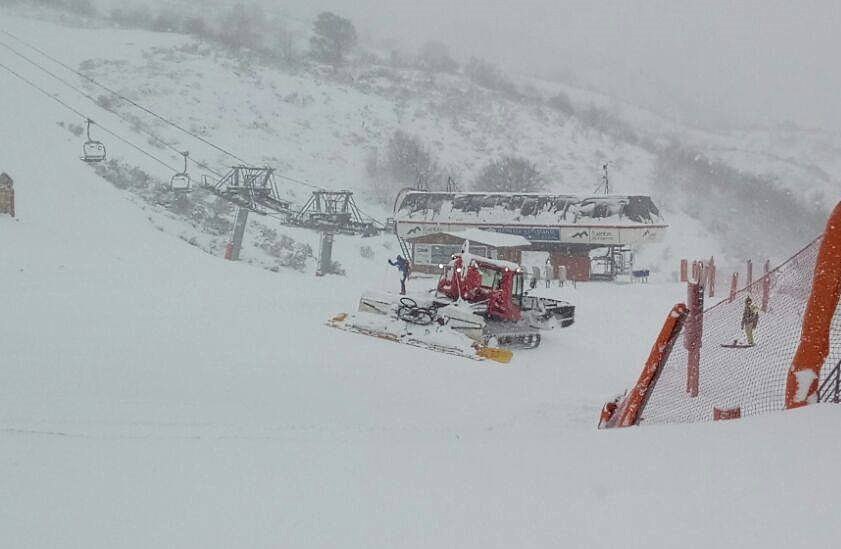 Fuentes de Invierno abrió por fin la temporada de invierno