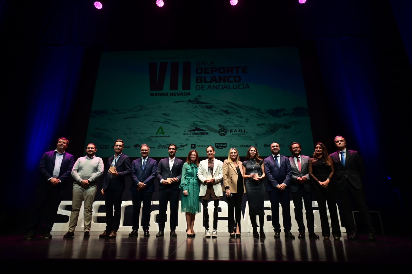 Premiados en la gala de los Deportes de Invierno de Andalucía 2023